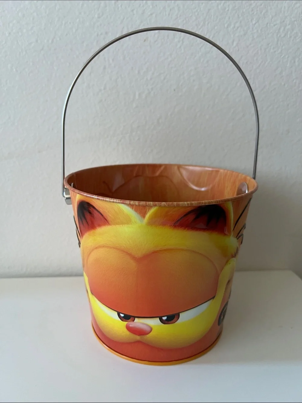 Garfield Movie Collectable Bucket Odie and Garfield